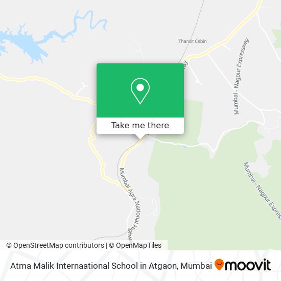 Atma Malik Internaational School in Atgaon map