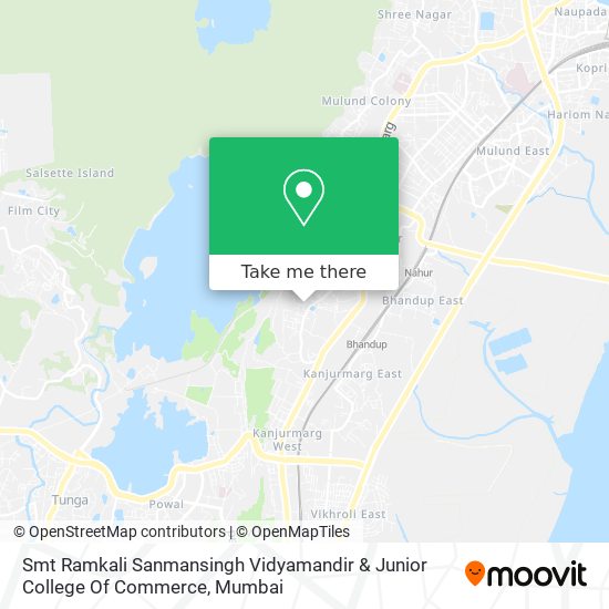 Smt Ramkali Sanmansingh Vidyamandir & Junior College Of Commerce map