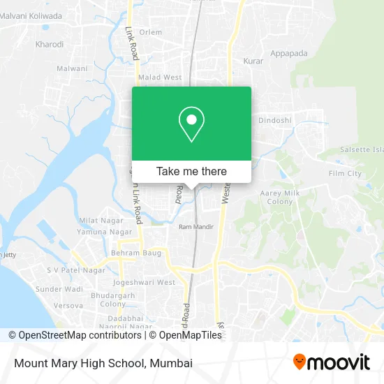Mount Mary High School map