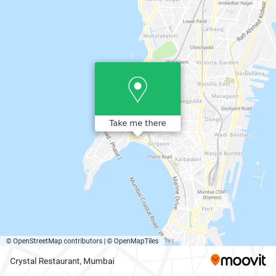 Crystal Restaurant map