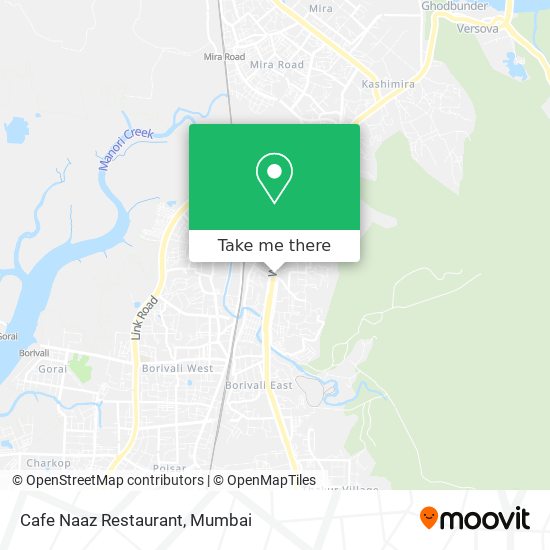 Cafe Naaz Restaurant map