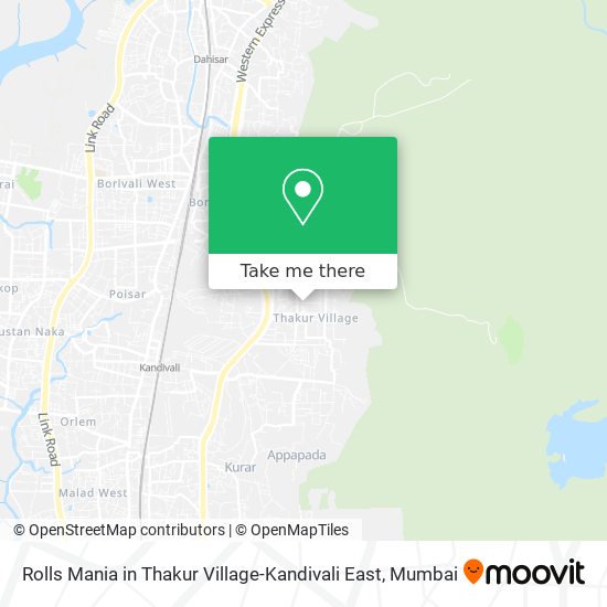 Rolls Mania in Thakur Village-Kandivali East map