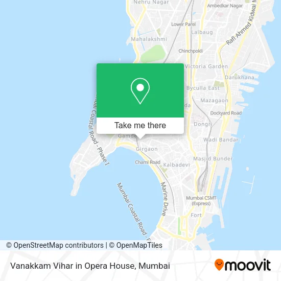 Vanakkam Vihar in Opera House map