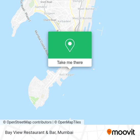 Bay View Restaurant & Bar map