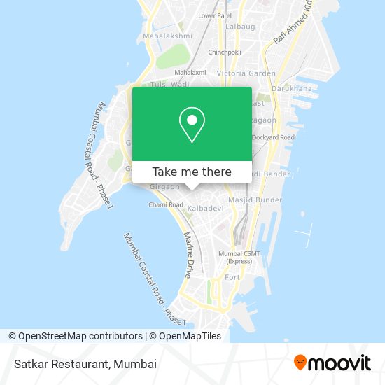 Satkar Restaurant map