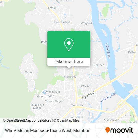 Whr V Met in Manpada-Thane West map