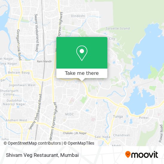 Shivam Veg Restaurant map