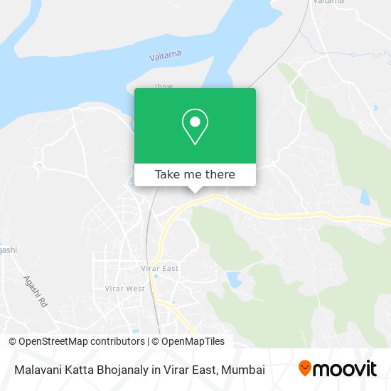 Malavani Katta Bhojanaly in Virar East map