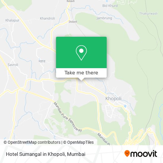 Hotel Sumangal in Khopoli map