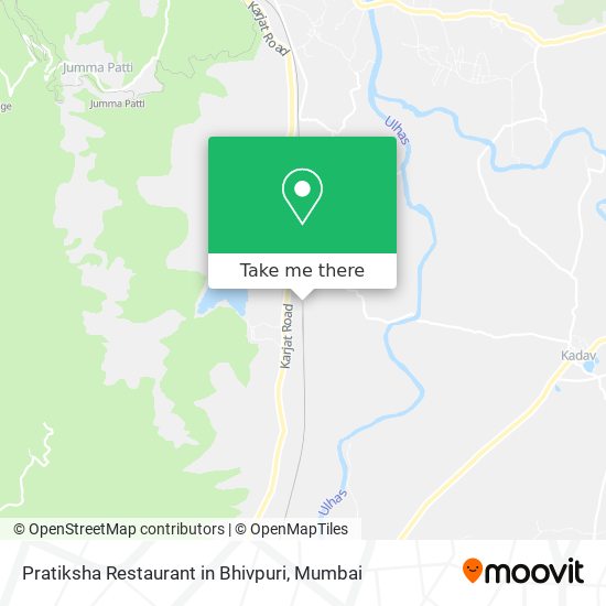 Pratiksha Restaurant in Bhivpuri map