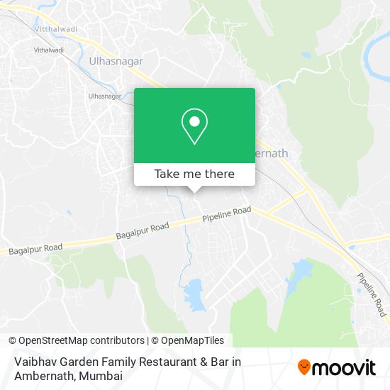 Vaibhav Garden Family Restaurant & Bar in Ambernath map