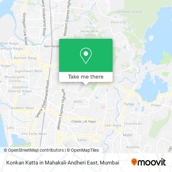 Konkan Katta in Mahakali-Andheri East map
