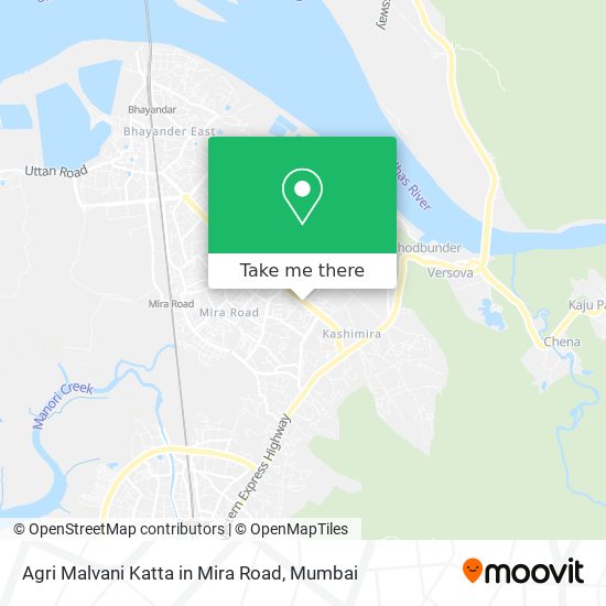 Agri Malvani Katta in Mira Road map