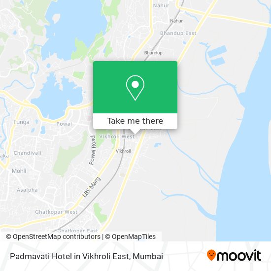 Padmavati Hotel in Vikhroli East map