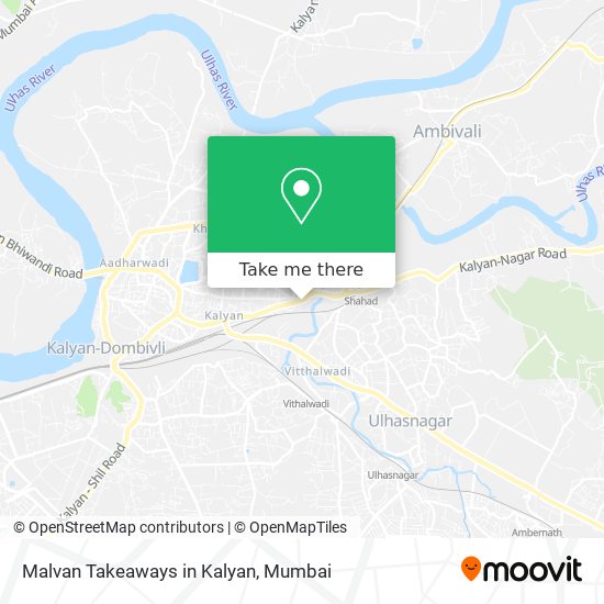 Malvan Takeaways in Kalyan map