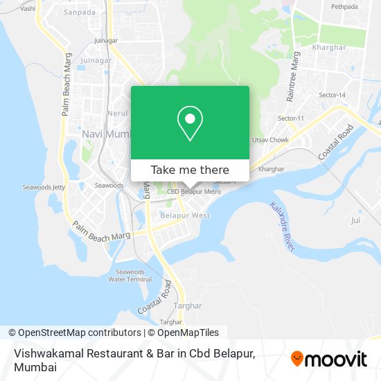 Vishwakamal Restaurant & Bar in Cbd Belapur map