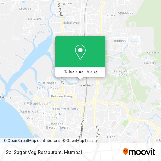 Sai Sagar Veg Restaurant map