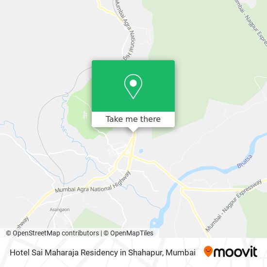Hotel Sai Maharaja Residency in Shahapur map