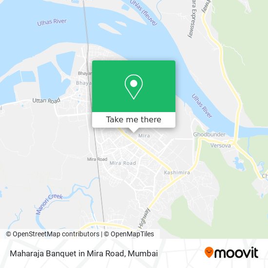 Maharaja Banquet in Mira Road map