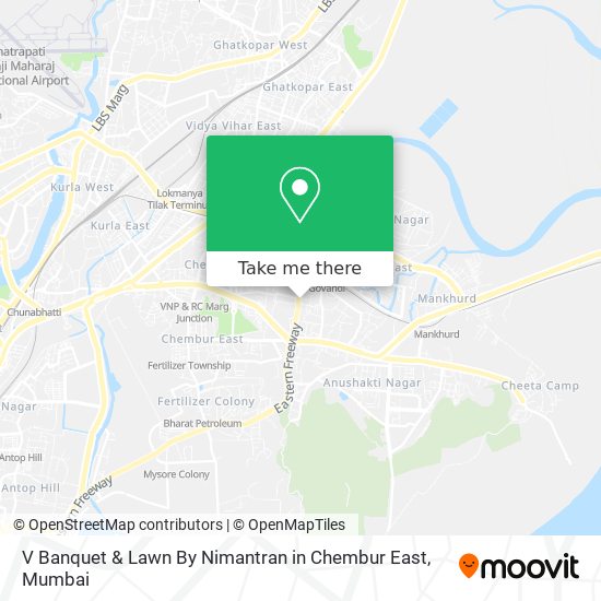 V Banquet & Lawn By Nimantran in Chembur East map