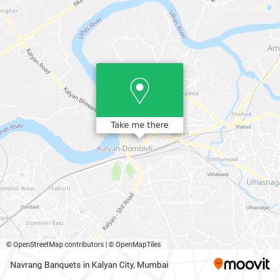 Navrang Banquets in Kalyan City map