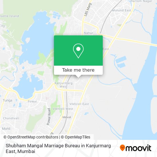 Shubham Mangal Marriage Bureau in Kanjurmarg East map