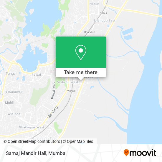 Samaj Mandir Hall map