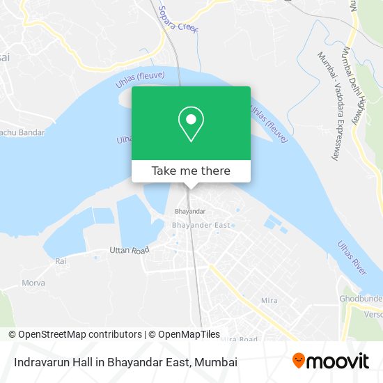 Indravarun Hall in Bhayandar East map