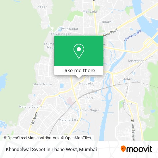 Khandelwal Sweet in Thane West map