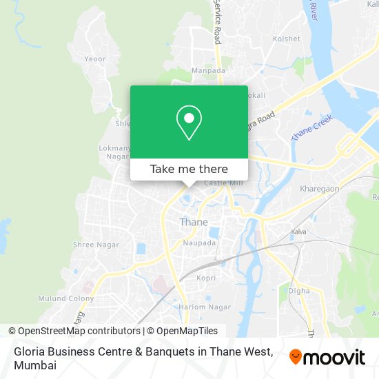 Gloria Business Centre & Banquets in Thane West map