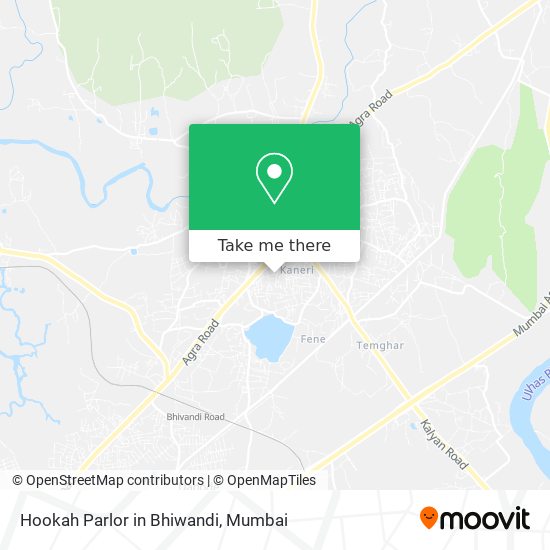 Hookah Parlor in Bhiwandi map