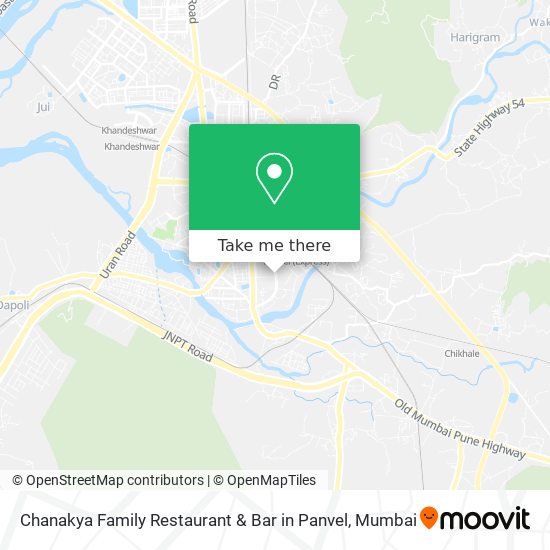 Chanakya Family Restaurant & Bar in Panvel map