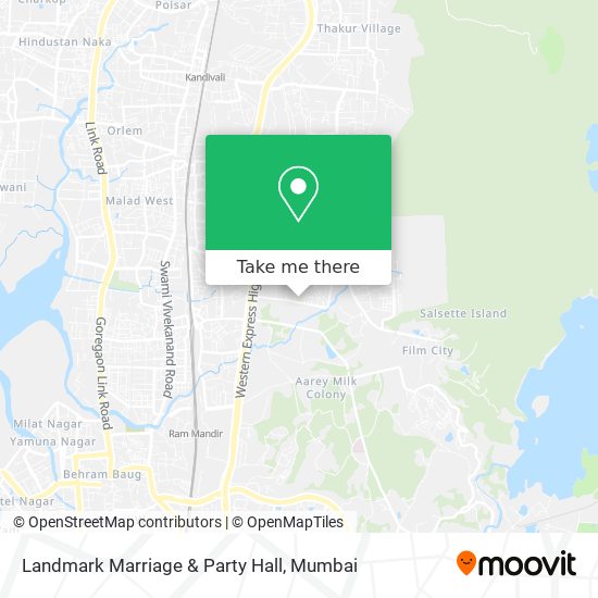 Landmark Marriage & Party Hall map