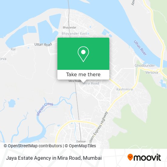 Jaya Estate Agency in Mira Road map