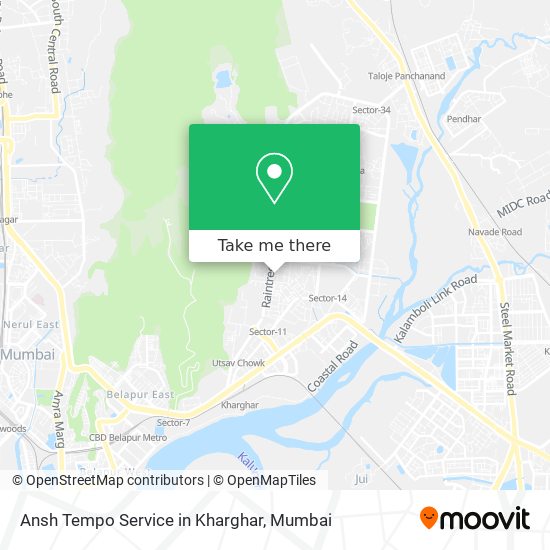 Ansh Tempo Service in Kharghar map