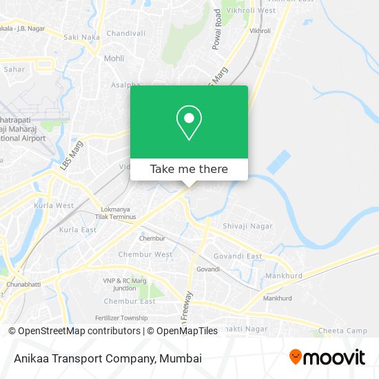 Anikaa Transport Company map