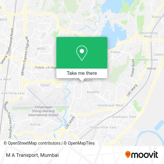 M A Transport map