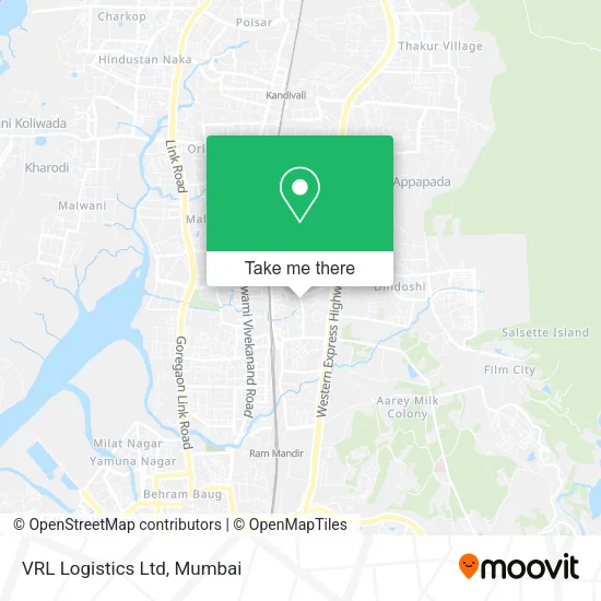 VRL Logistics Ltd map