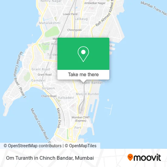 Om Turanth in Chinch Bandar map