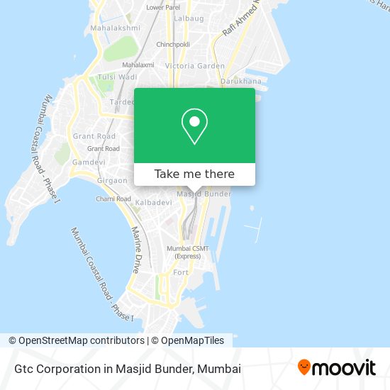 Gtc Corporation in Masjid Bunder map