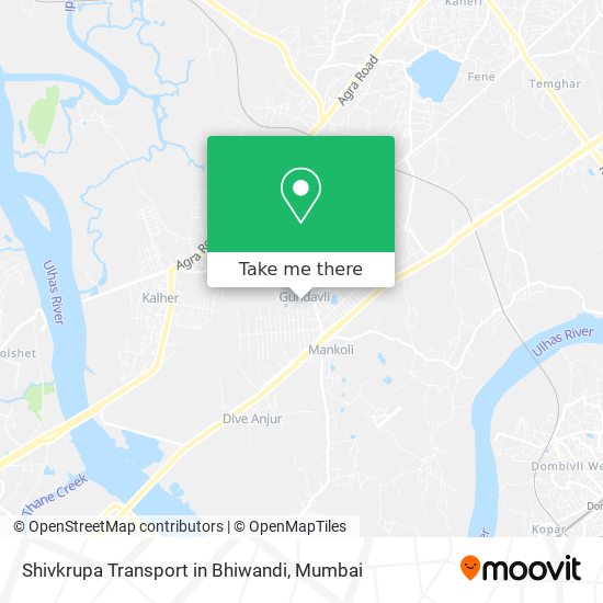 Shivkrupa Transport in Bhiwandi map