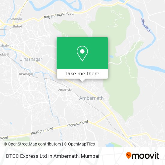 How to get to DTDC Express Ltd in Ambernath in Ambernath (Sc) by Bus or  Train?