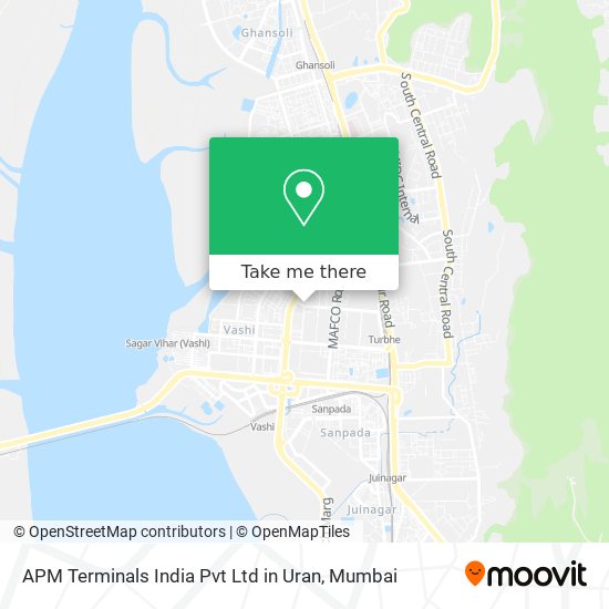 How to get to APM Terminals India Pvt Ltd in Uran in Mumbai by Bus