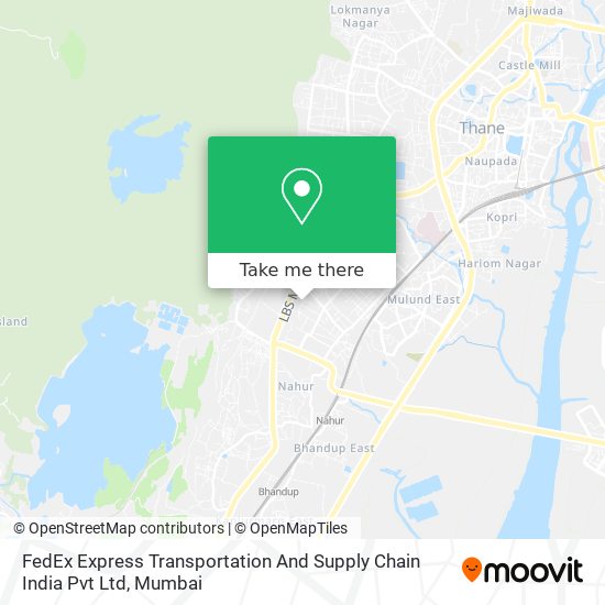 FedEx Express Transportation And Supply Chain India Pvt Ltd map