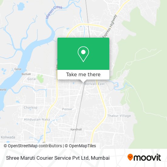 Shree Maruti Courier Service Pvt Ltd map