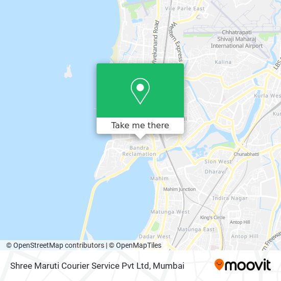 Shree Maruti Courier Service Pvt Ltd map