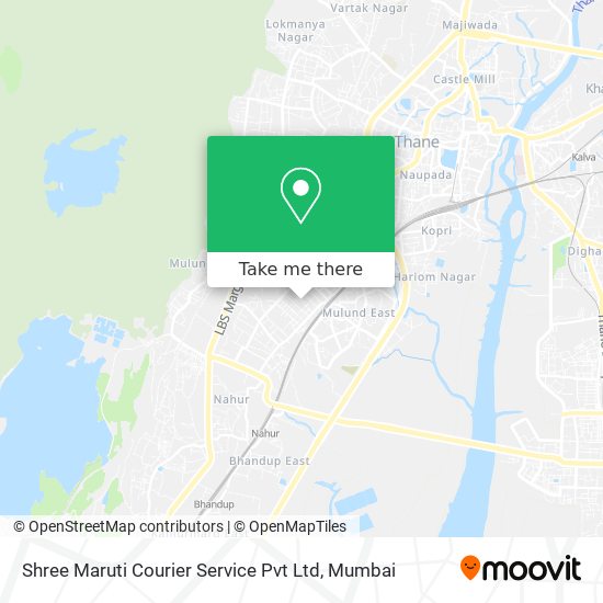 Shree Maruti Courier Service Pvt Ltd map