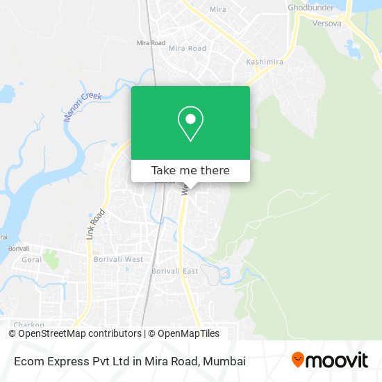 Ecom Express Pvt Ltd in Mira Road map