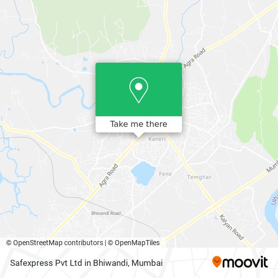 Safexpress Pvt Ltd in Bhiwandi map