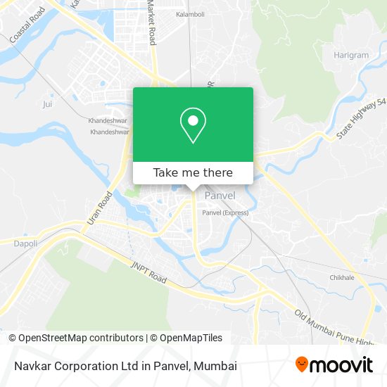 Navkar Corporation Ltd in Panvel map